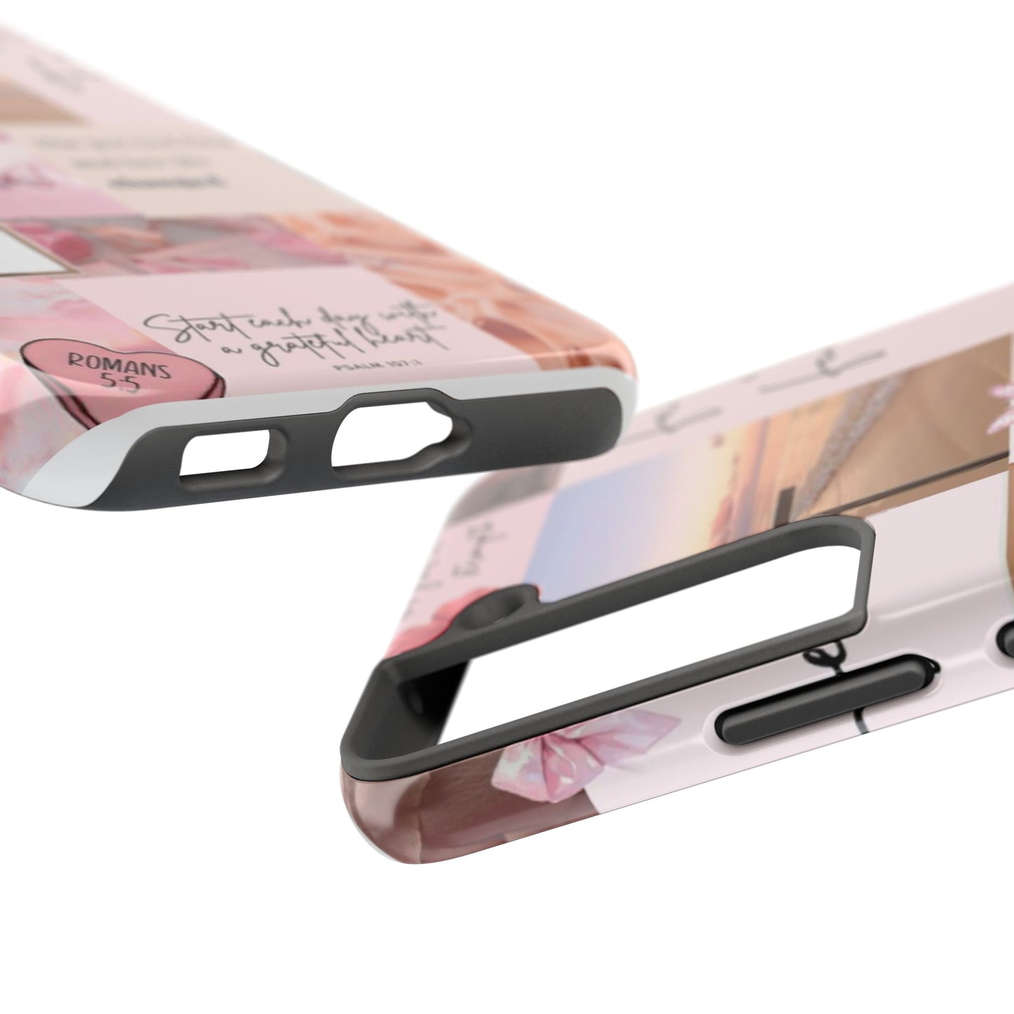 Put God first phone case, gentle strength, and soft surrender