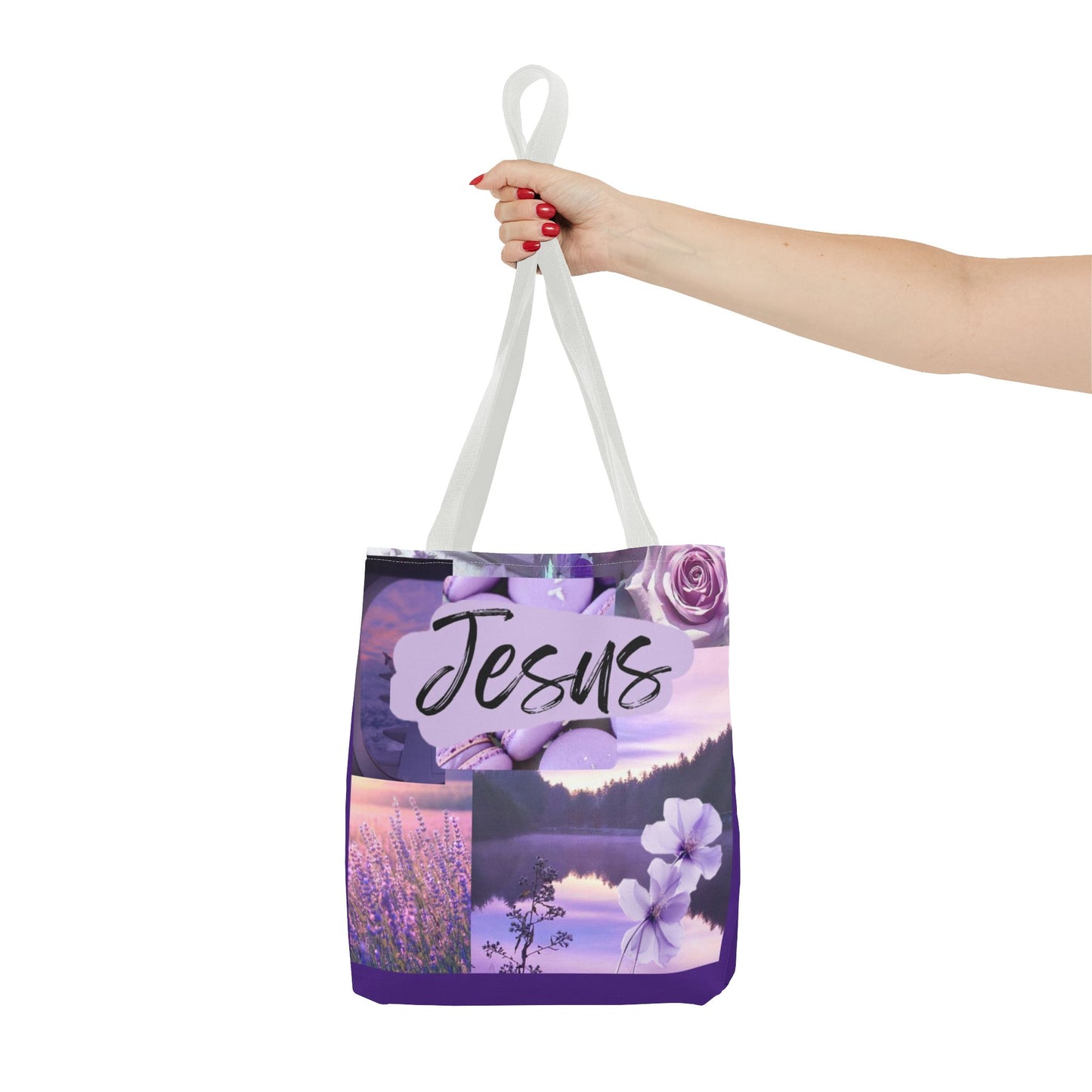 Jesus totes, calm, covered, and centered