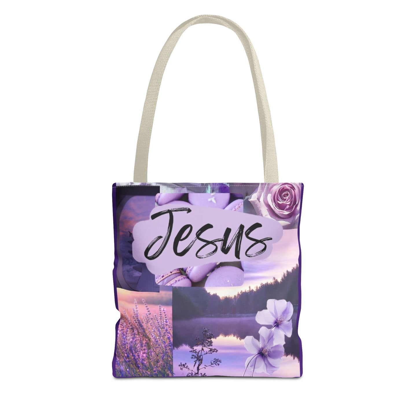 Jesus totes, calm, covered, and centered