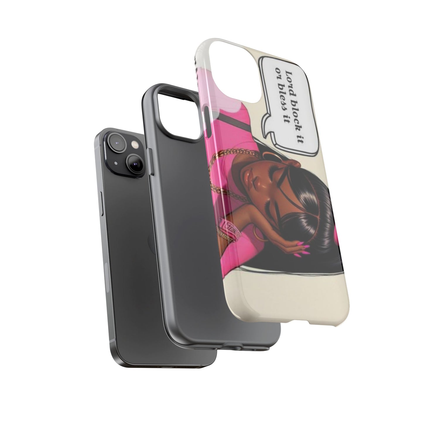 Lord block it or bless it phone Tough Cases