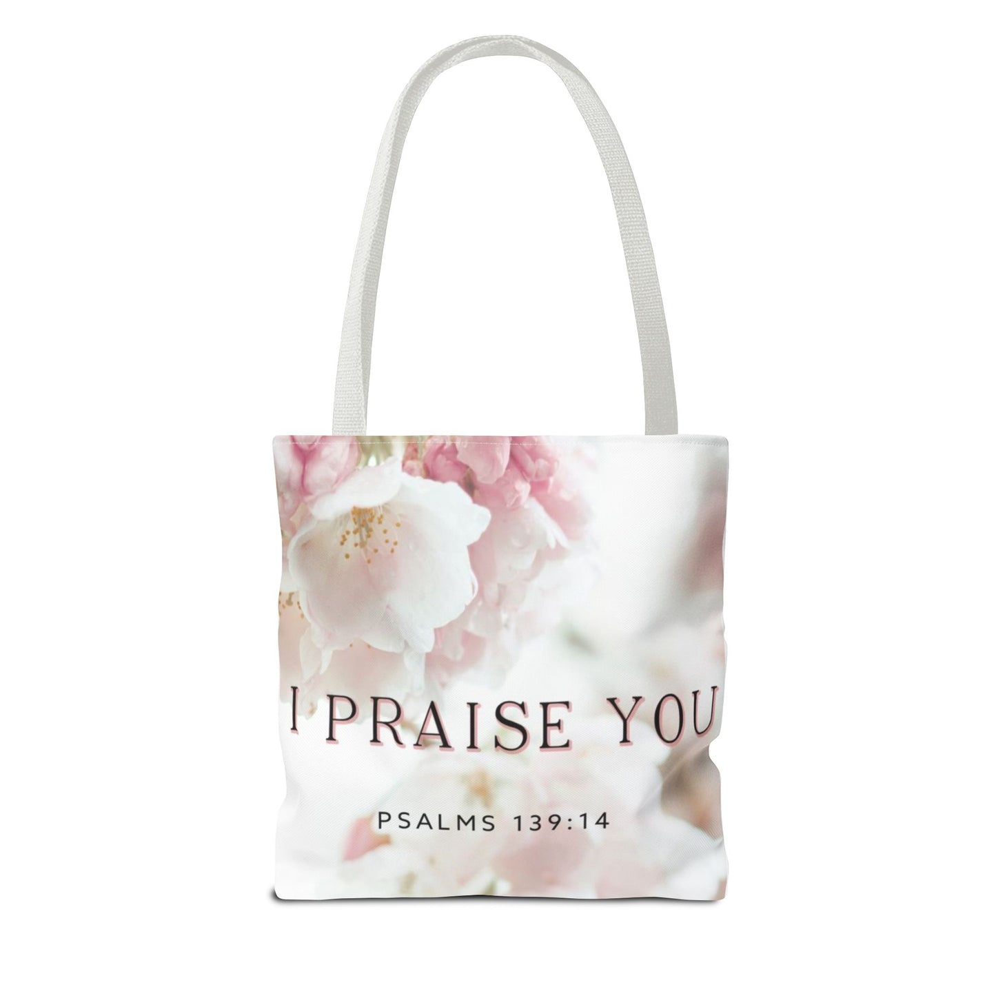 I praise you Tote Bag psalm 139:14