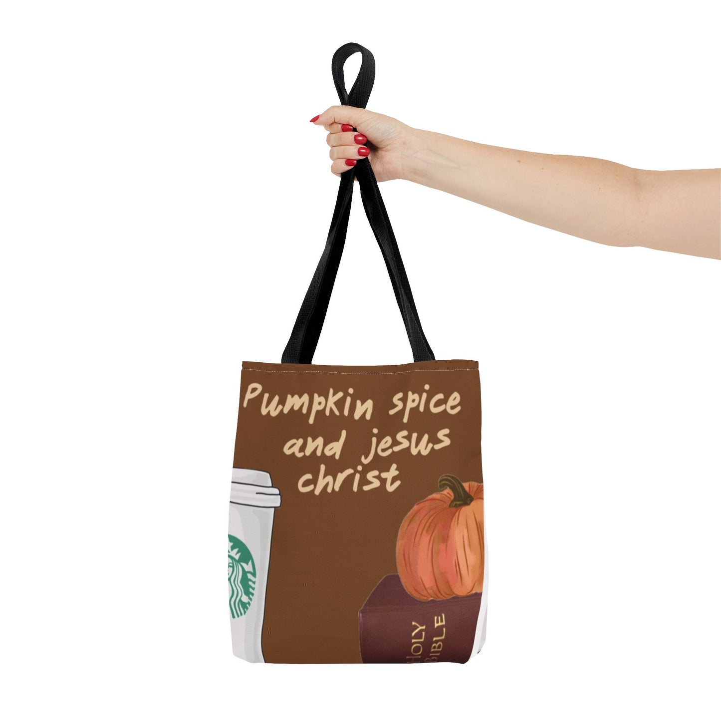 Pumpkin Spice Tote Bag - Cozy Fall Vibes
