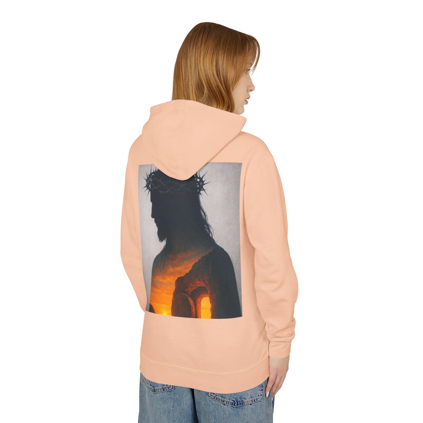 Jesus is king resurrection power hoodie