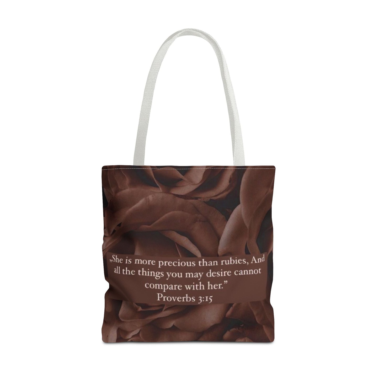 More precious than rubies Tote Bag proverbs 3:15
