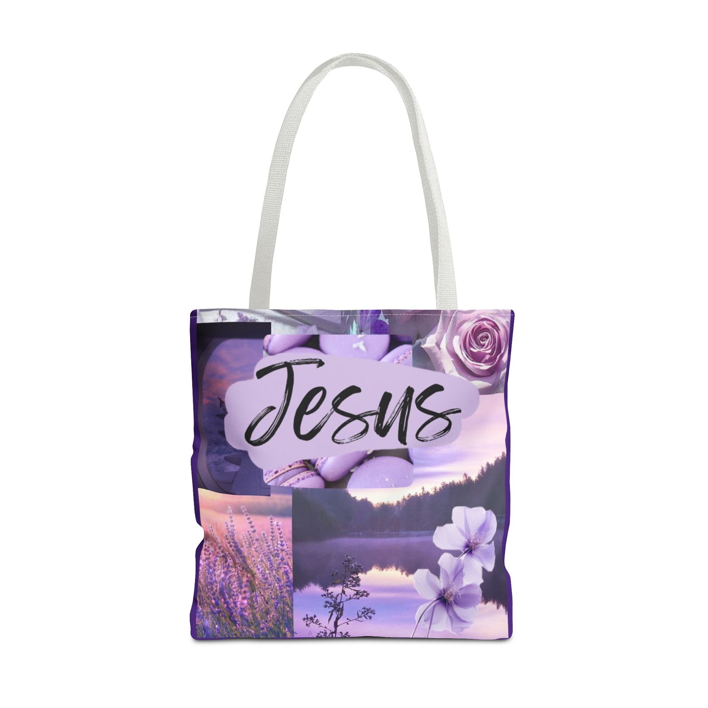 Jesus totes, calm, covered, and centered