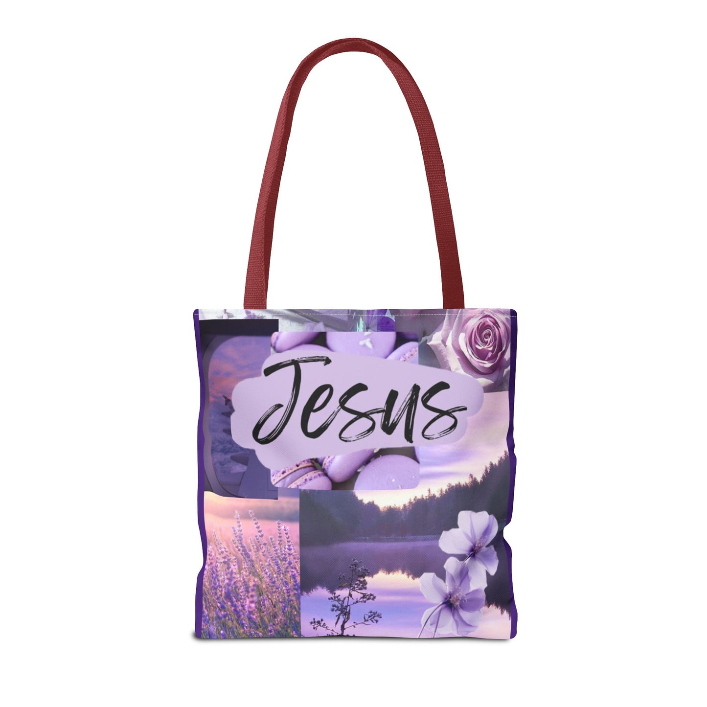 Jesus totes, calm, covered, and centered