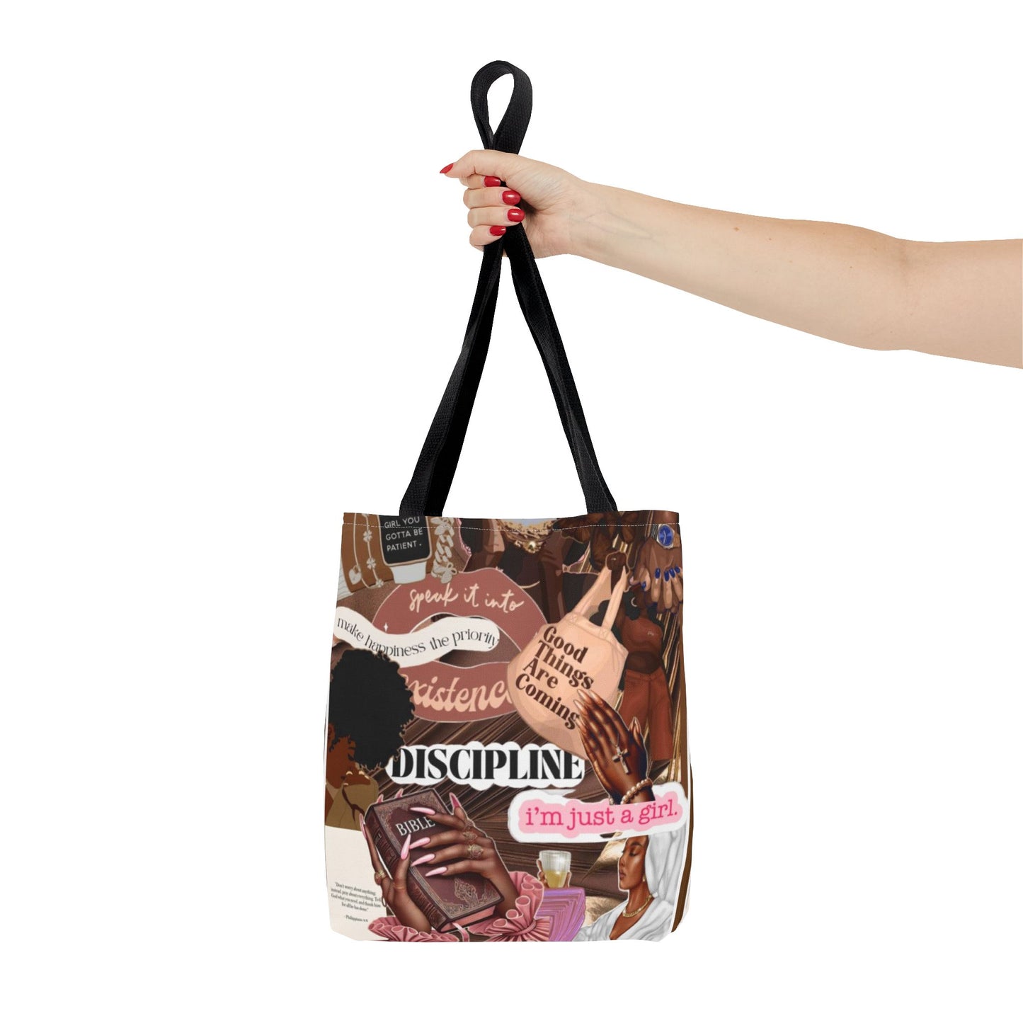 Empowerment Tote Bag - Discipline & Inspiration