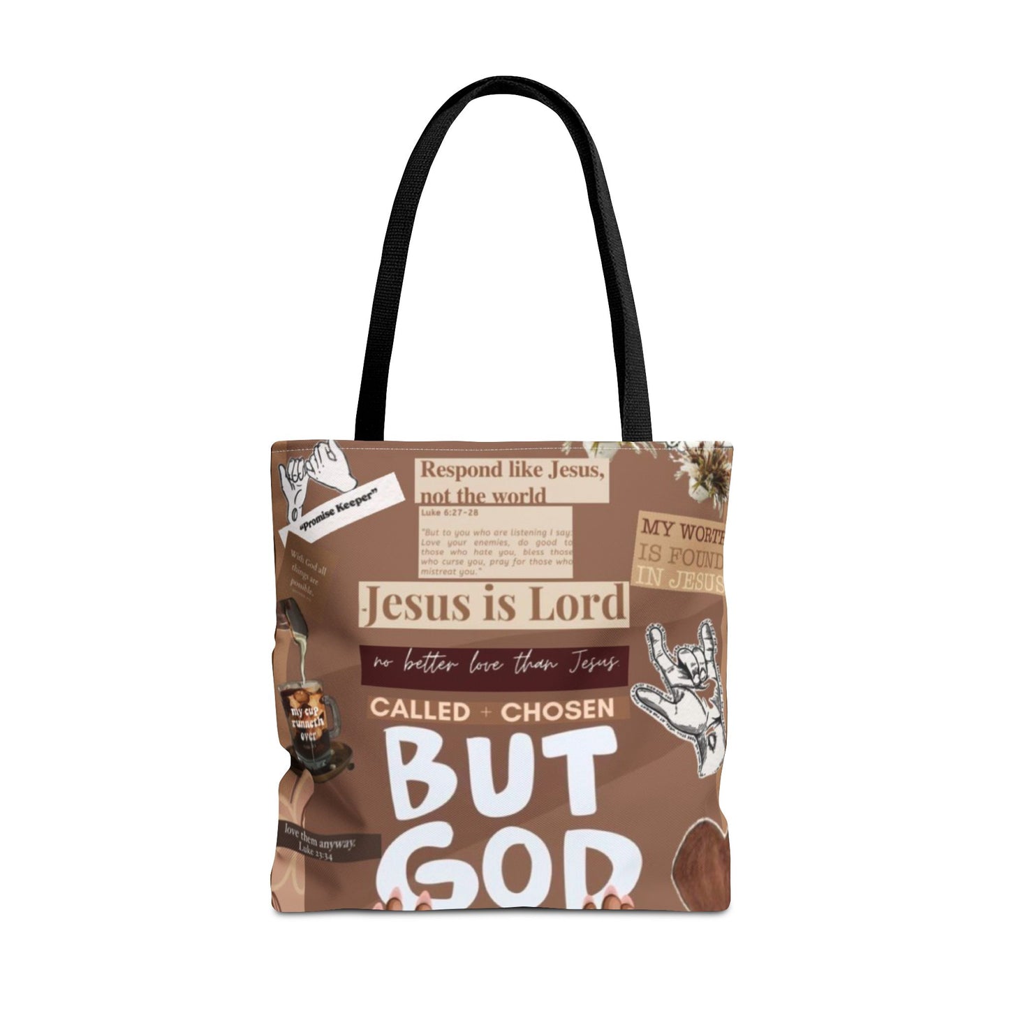 Inspirational Christian Tote Bag - 'Jesus is Lord' Design