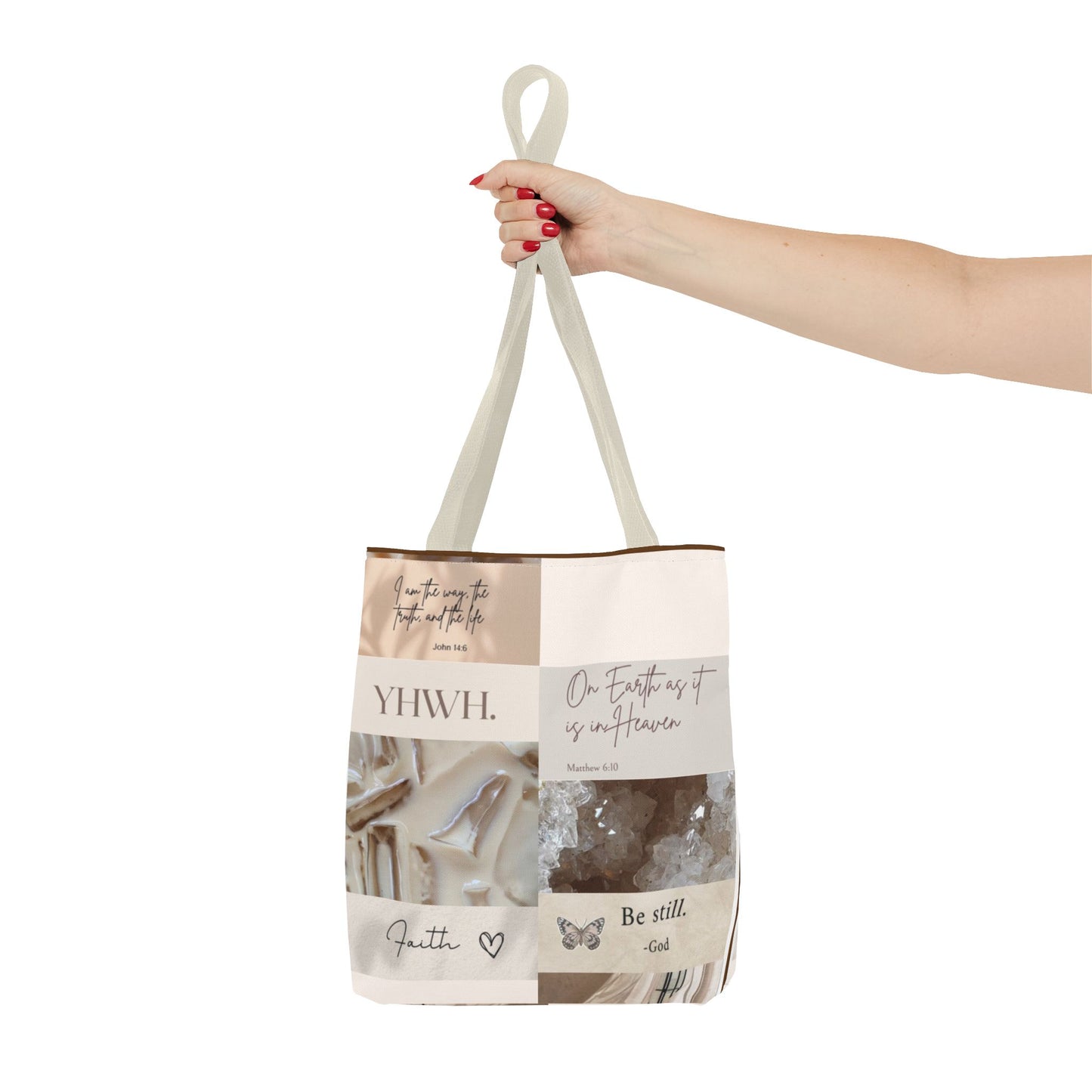 On earth as it is in heaven Tote Bag