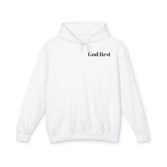 God first faith over fear hoodie unisex