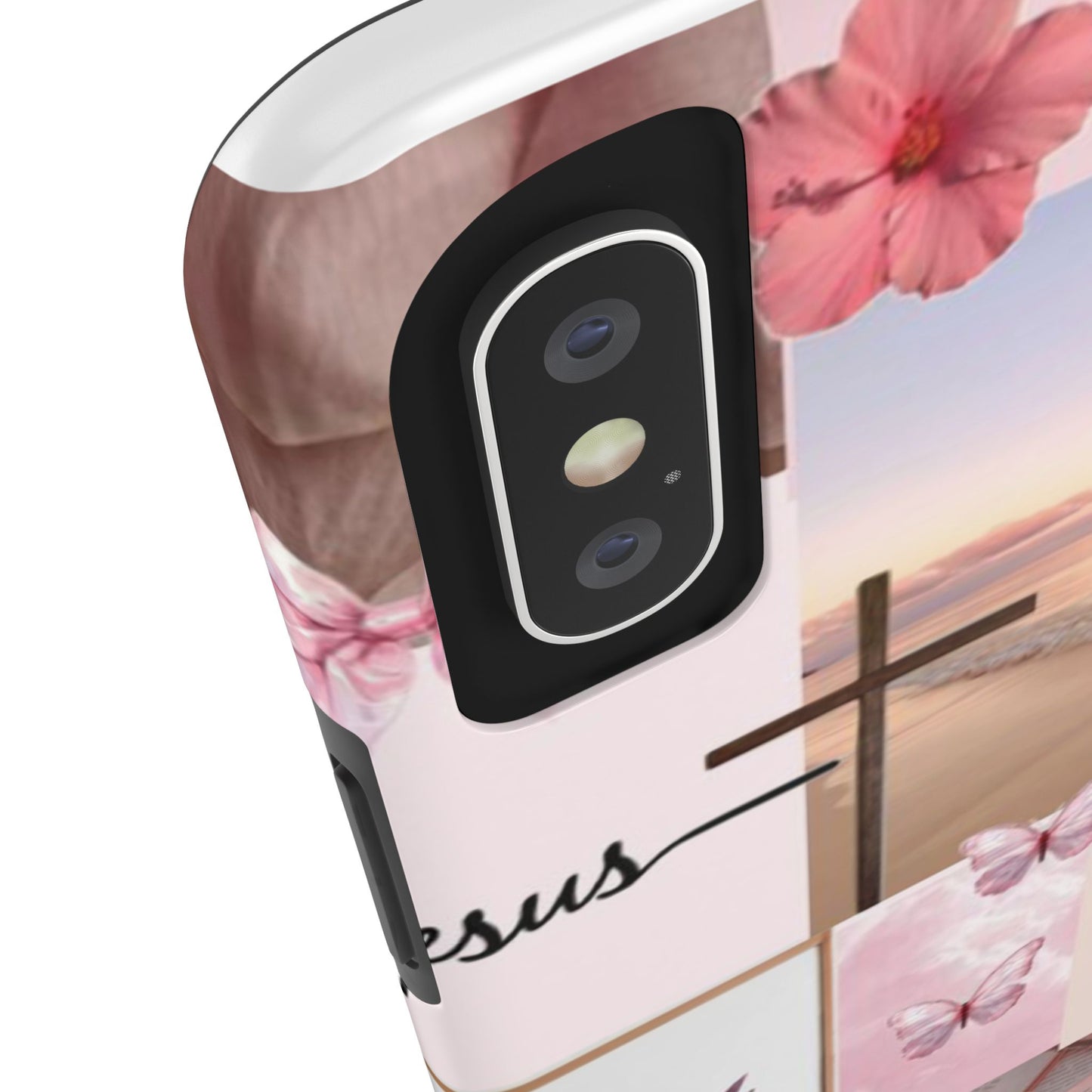 Put God first phone case, gentle strength, and soft surrender
