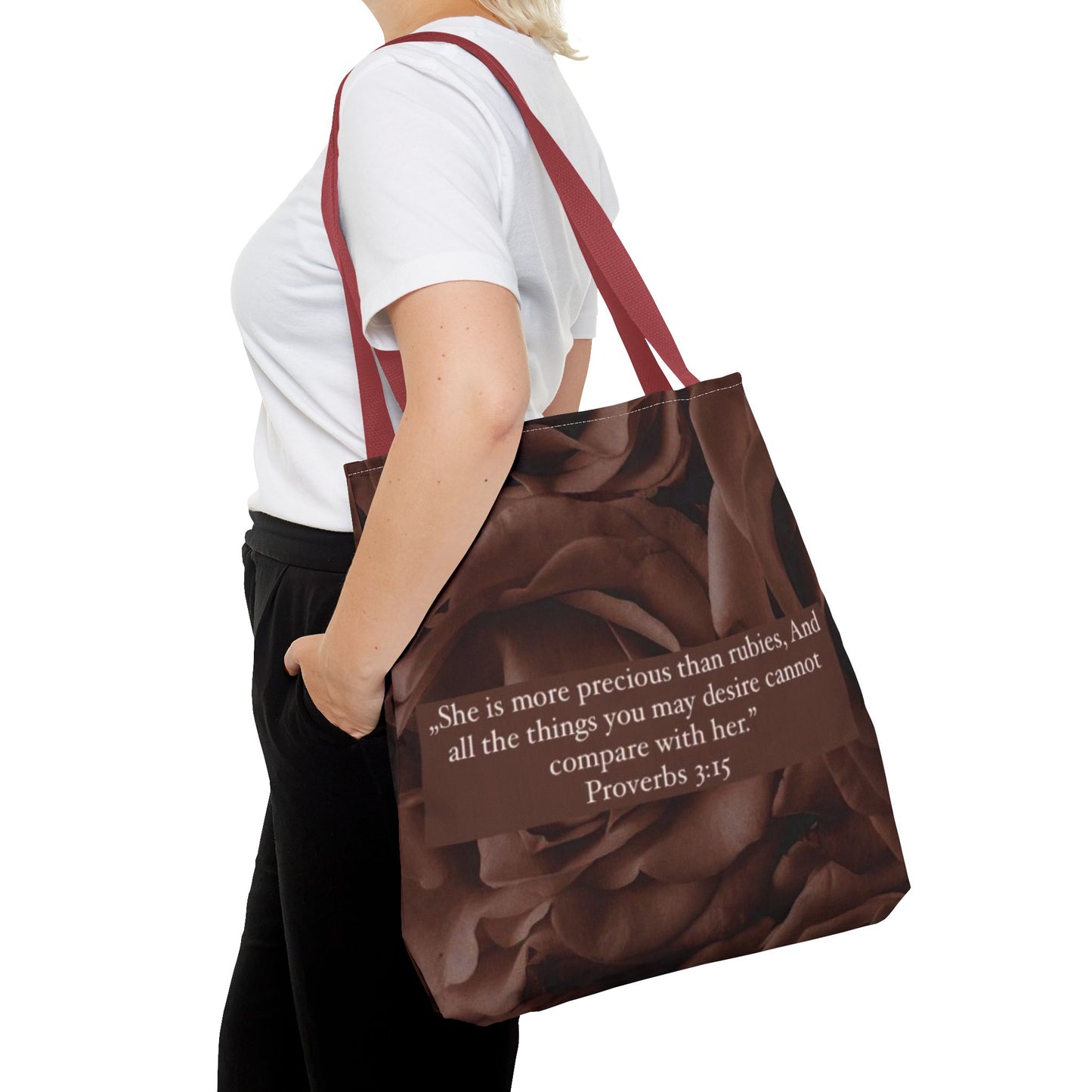 More precious than rubies Tote Bag proverbs 3:15