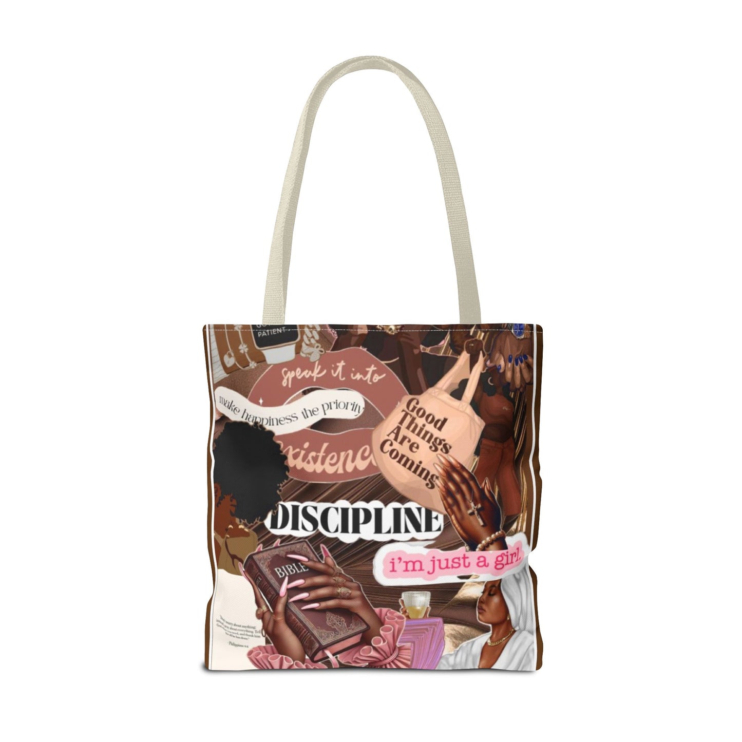 Empowerment Tote Bag - Discipline & Inspiration