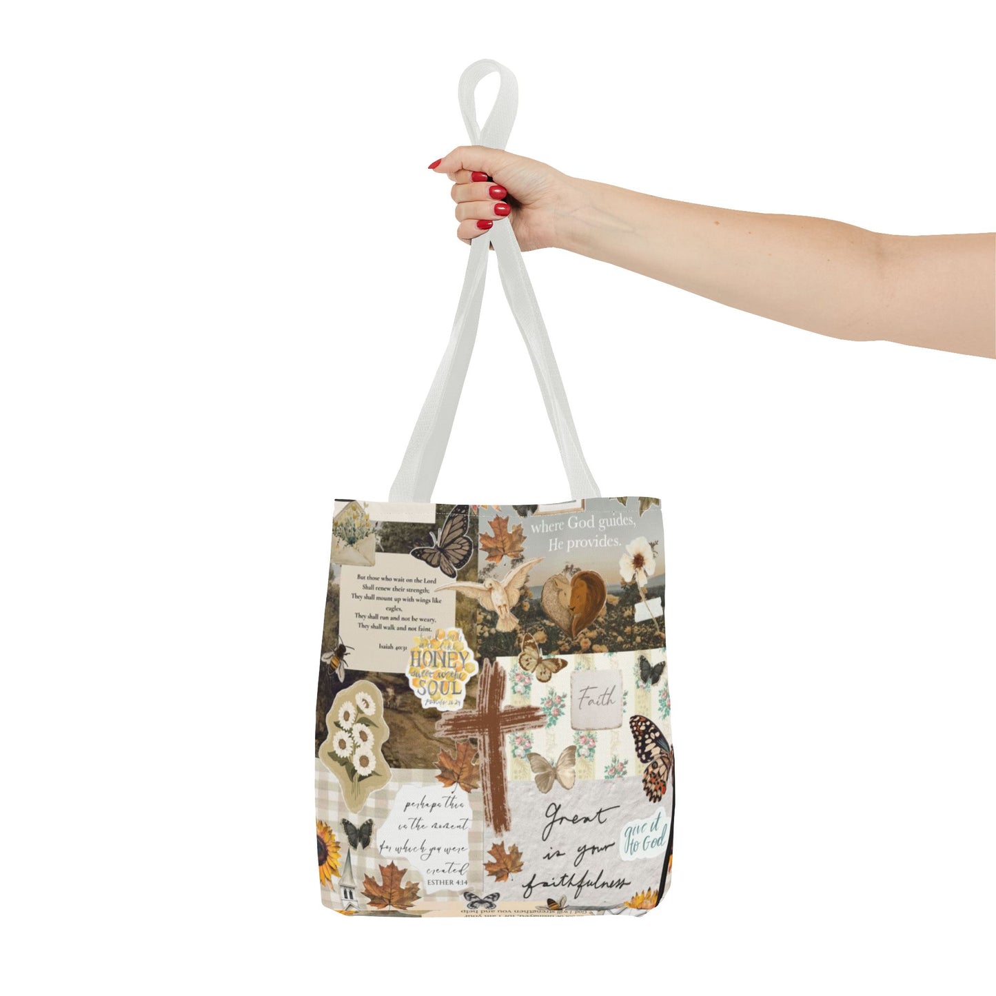 Inspirational Tote Bag for Faith and Hope
