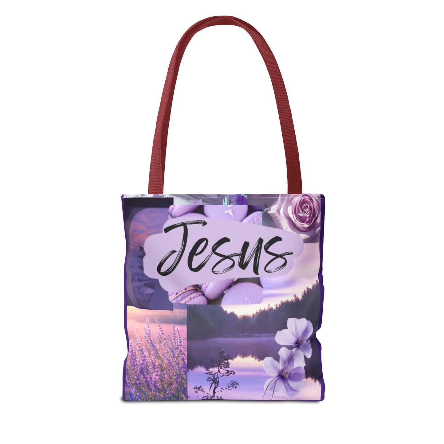 Jesus totes, calm, covered, and centered