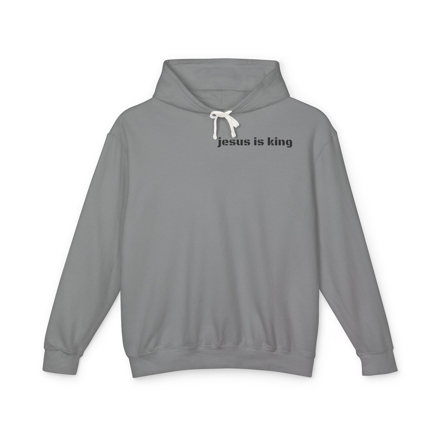 Jesus is king resurrection power hoodie