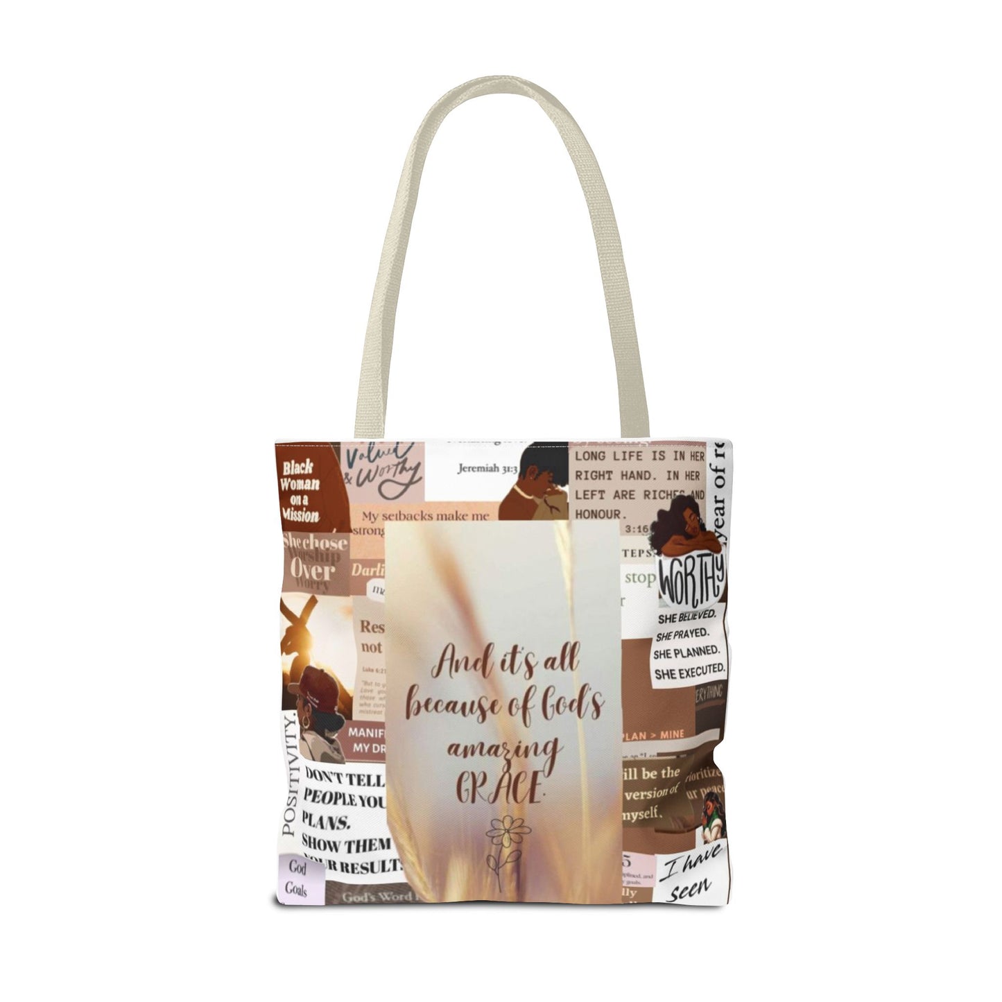 Gods amazing grace Tote Bag