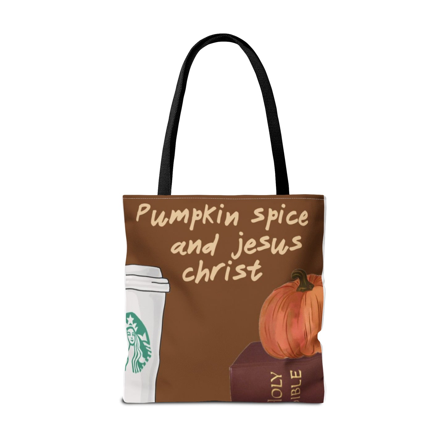 Pumpkin Spice Tote Bag - Cozy Fall Vibes