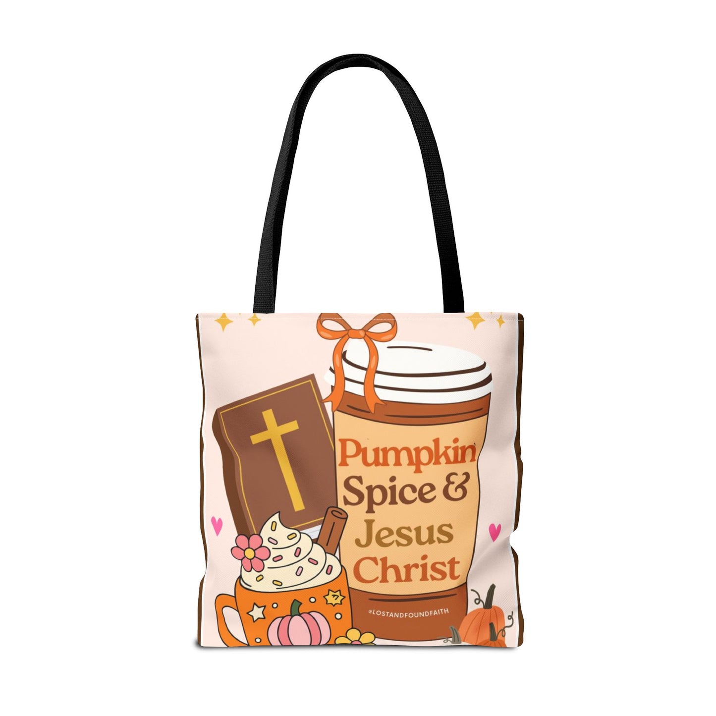 Pumpkin Spice & Jesus Tote Bag
