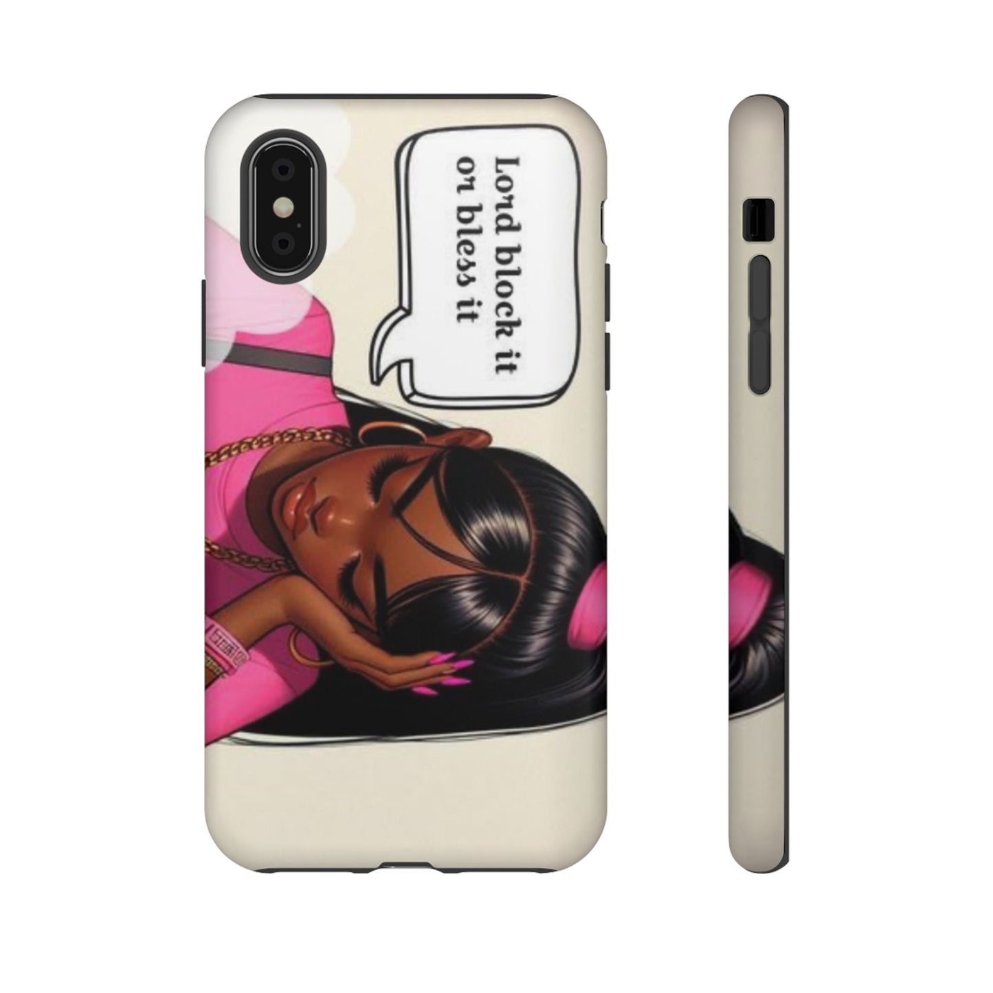 Lord block it or bless it phone Tough Cases