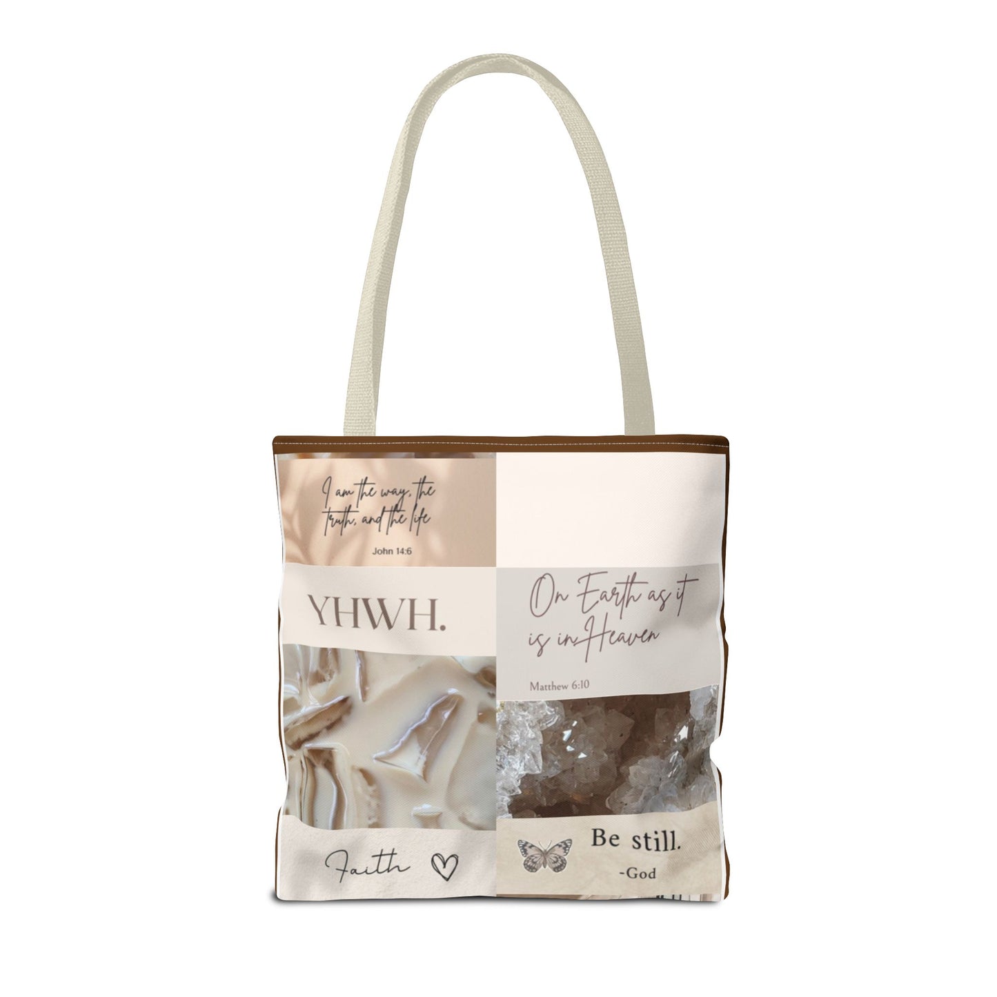 On earth as it is in heaven Tote Bag