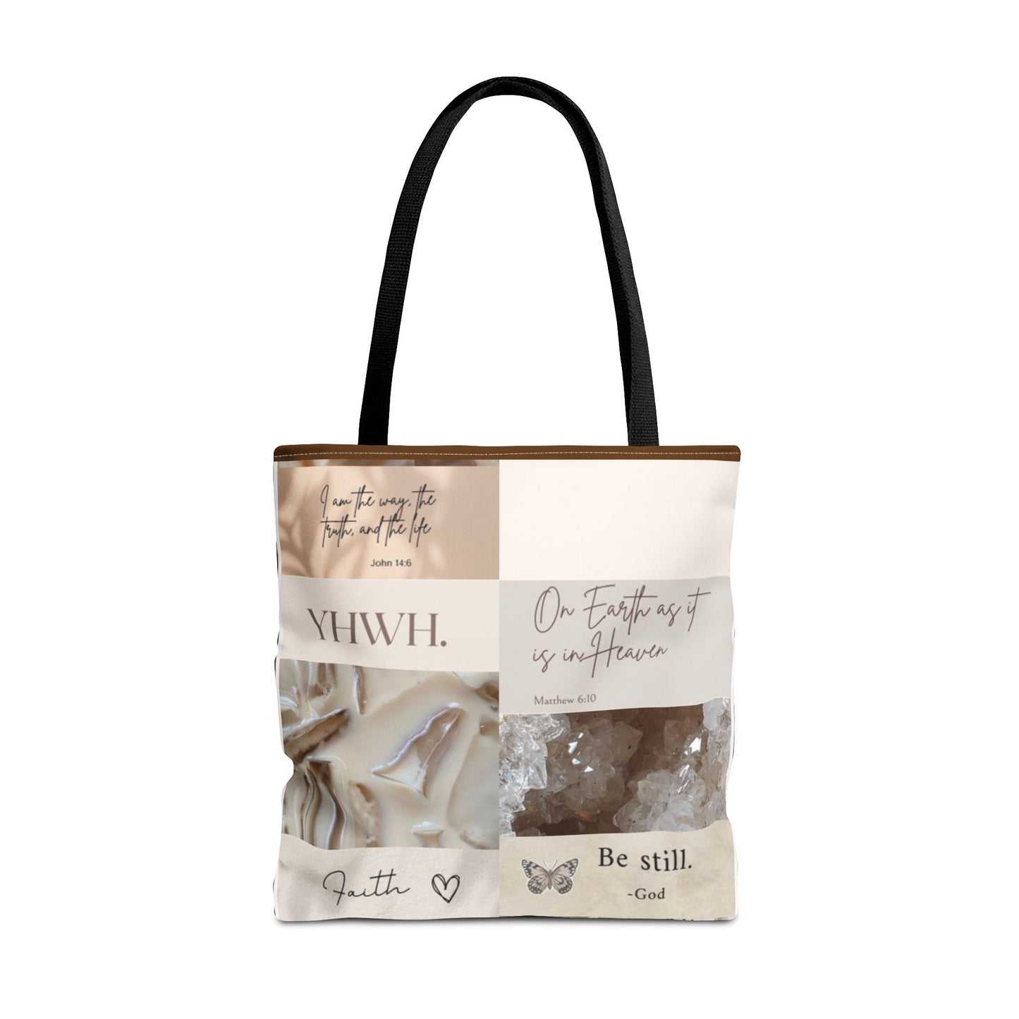 On earth as it is in heaven Tote Bag
