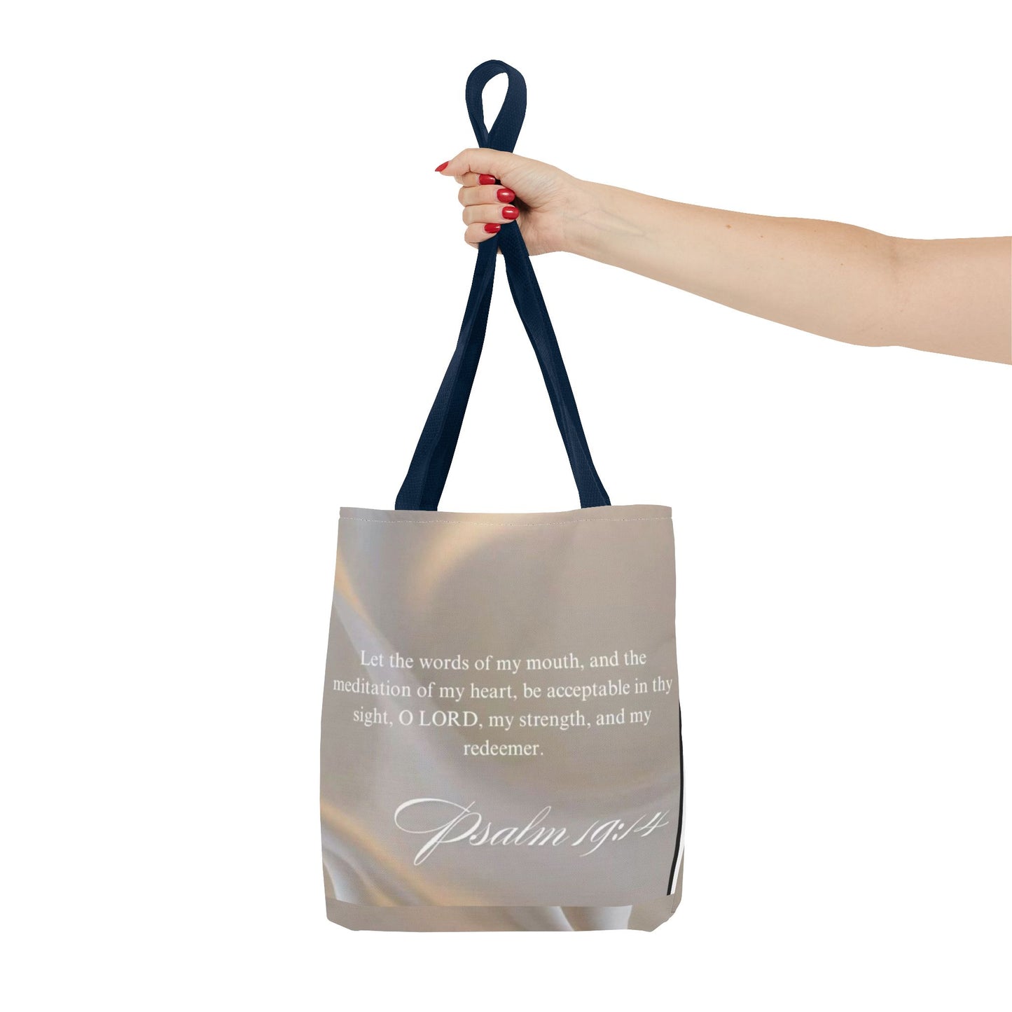 Meditation of my heart scripture Tote Bag psalm 19:14