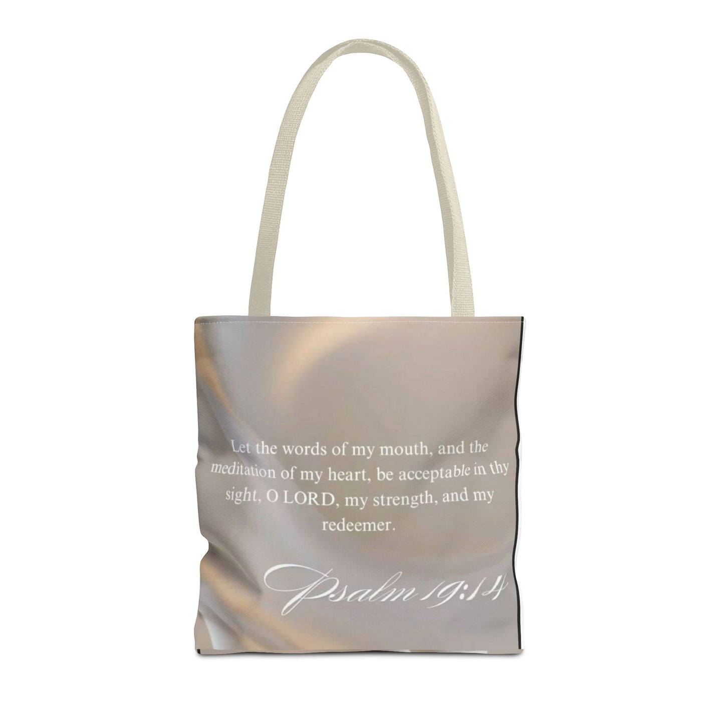 Meditation of my heart scripture Tote Bag psalm 19:14