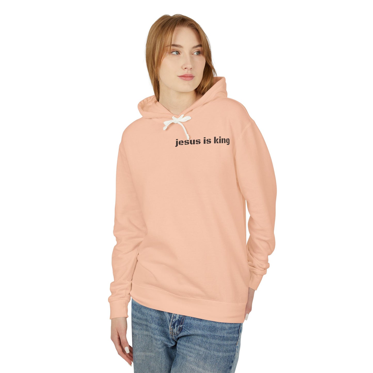 Jesus is king resurrection power hoodie