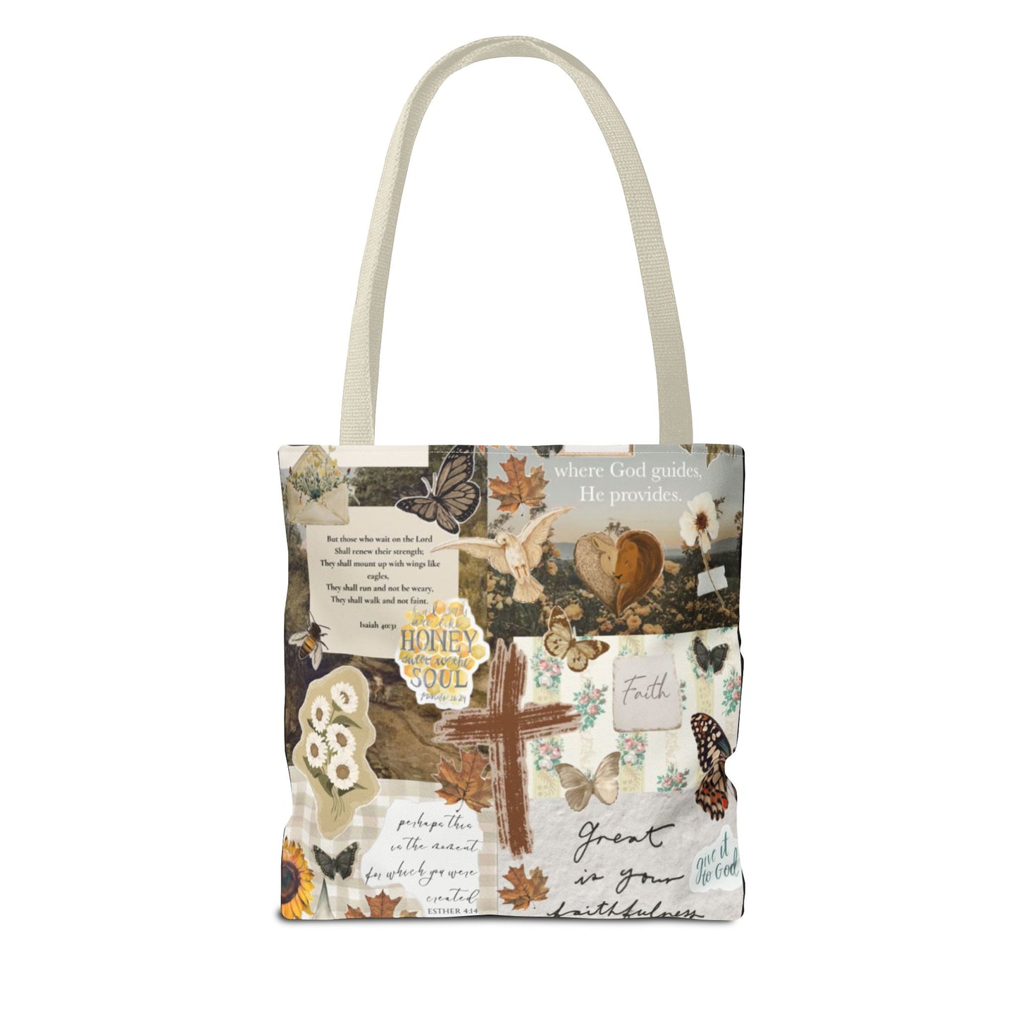 Inspirational Tote Bag for Faith and Hope