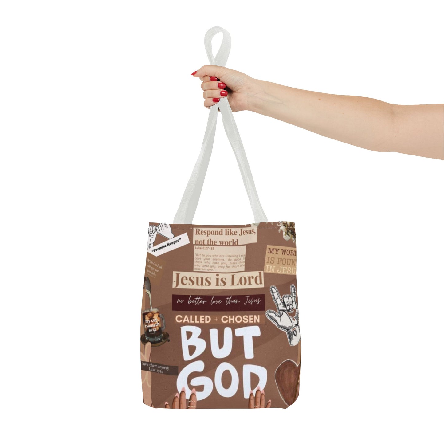 Inspirational Christian Tote Bag - 'Jesus is Lord' Design
