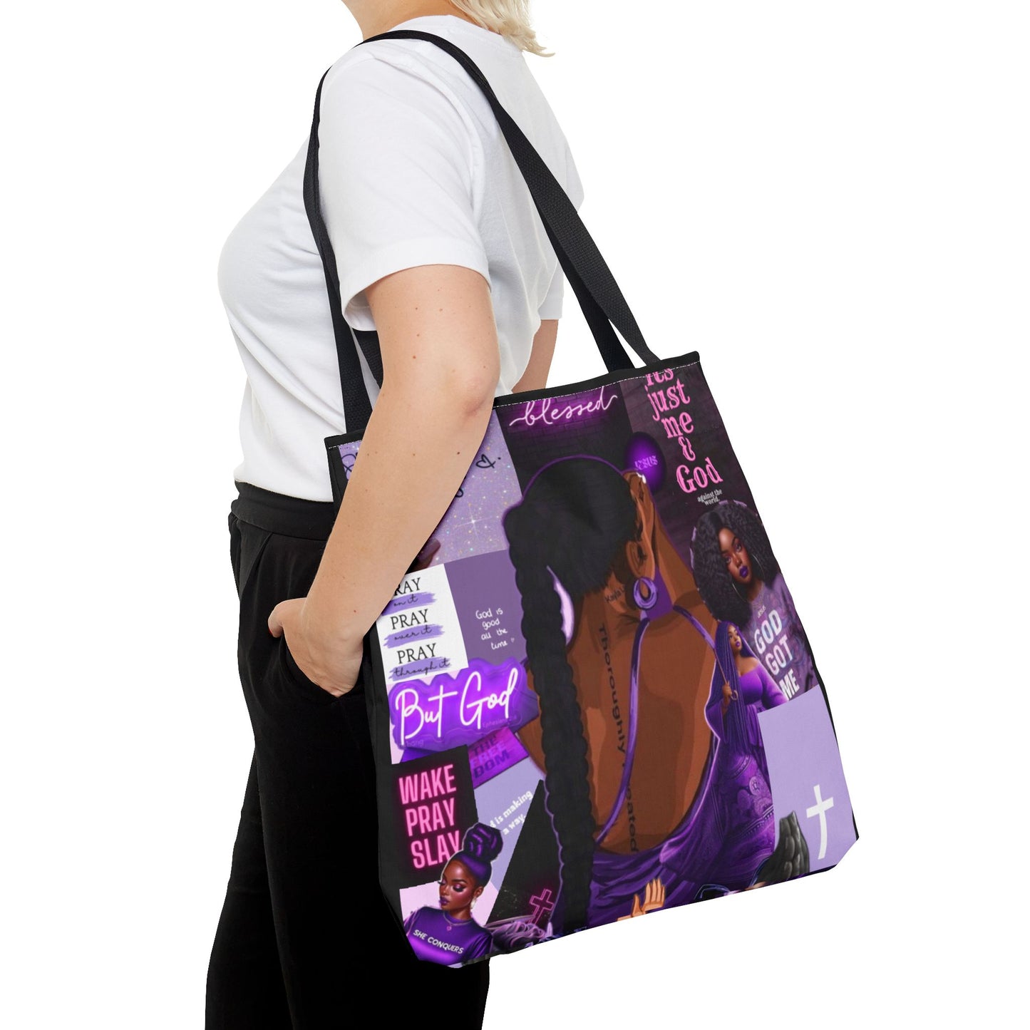 Spiritual Affirmation Tote Bag