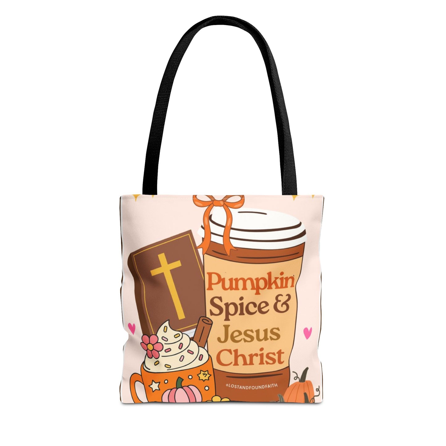 Pumpkin Spice & Jesus Tote Bag