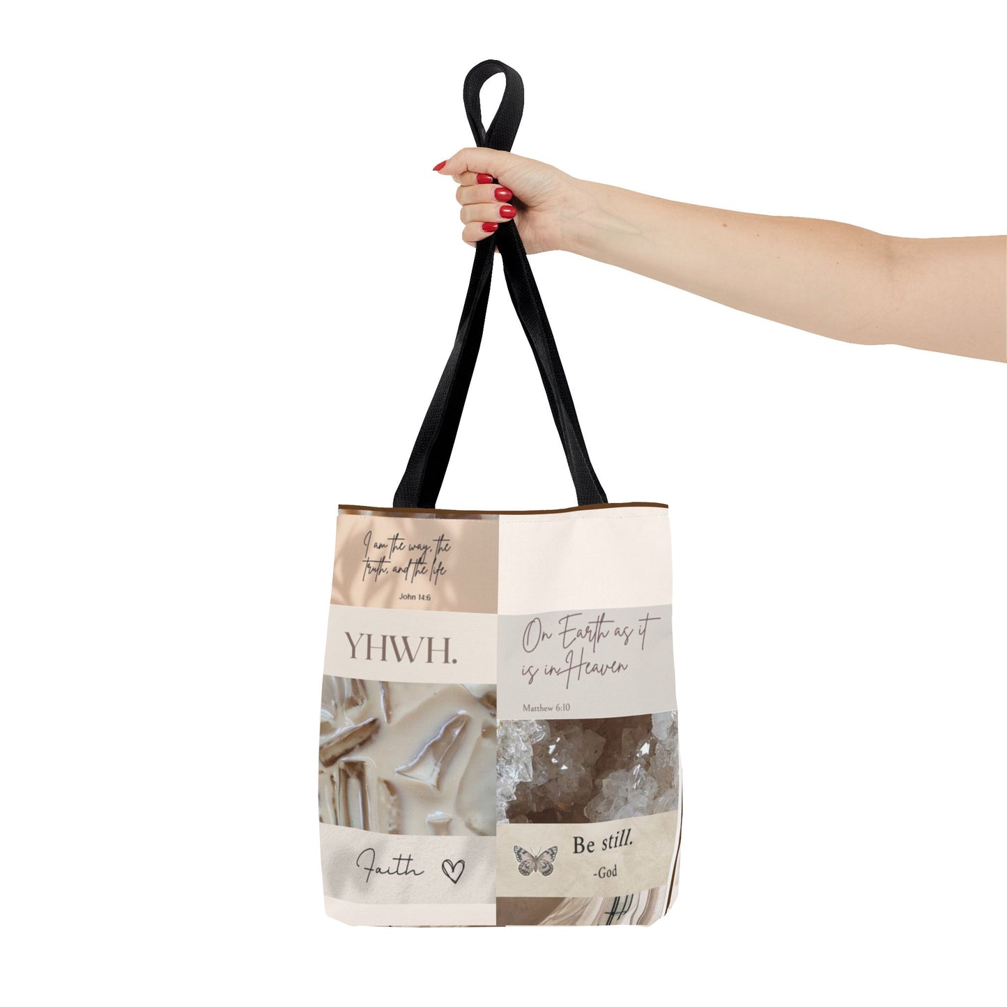 On earth as it is in heaven Tote Bag
