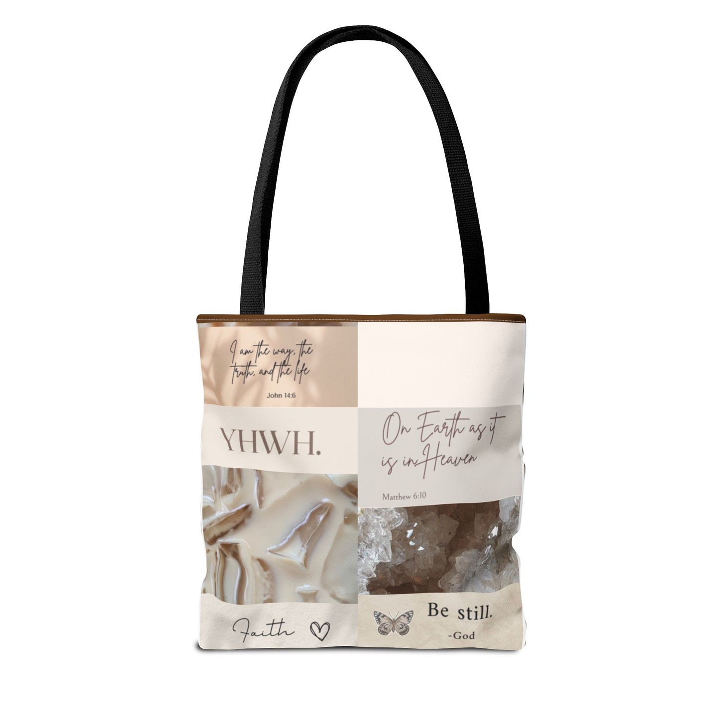 On earth as it is in heaven Tote Bag