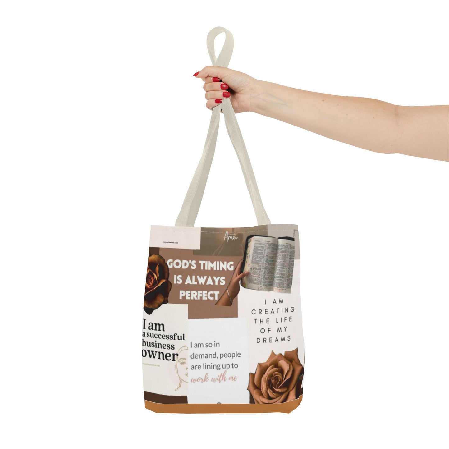 Inspirational Tote Bag for Goal-Driven Individuals