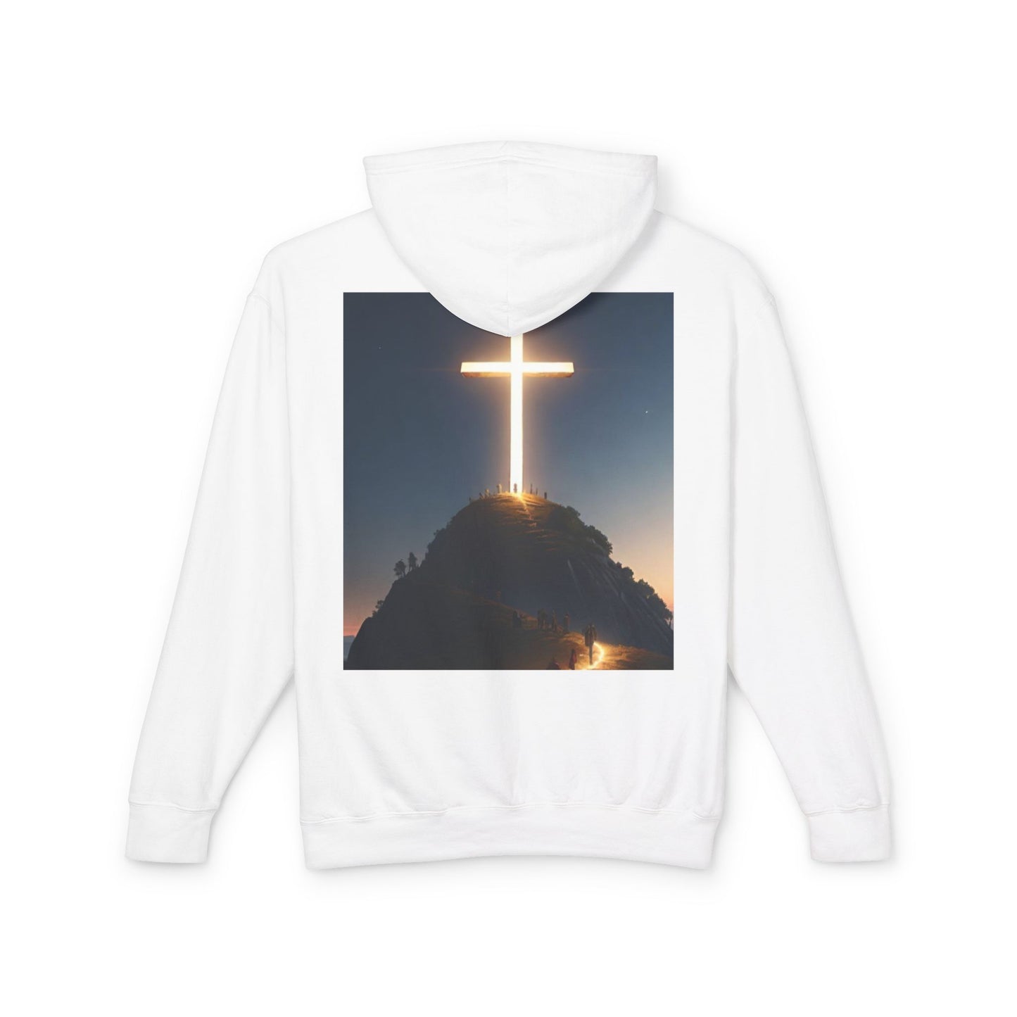 God first faith over fear hoodie unisex