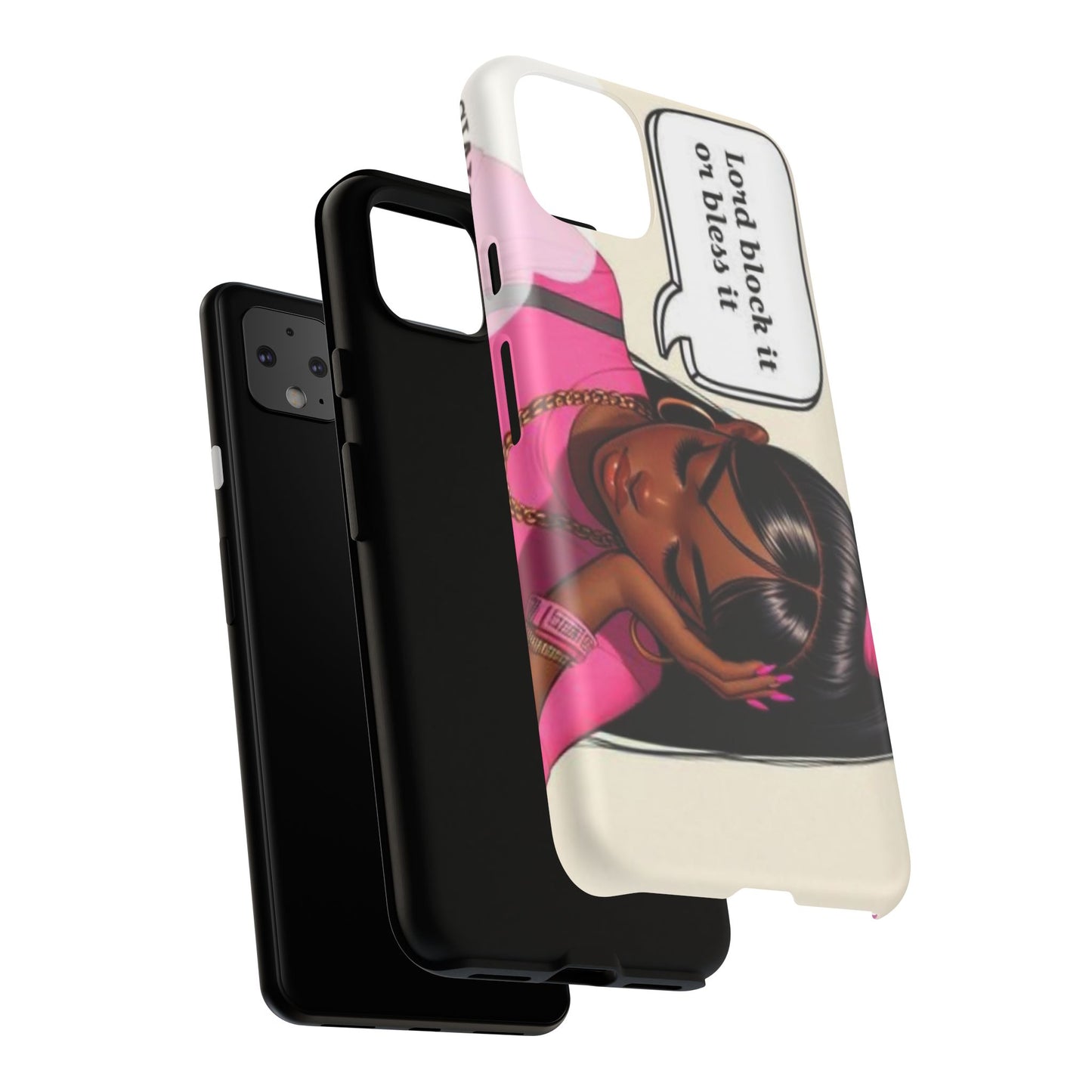 Lord block it or bless it phone Tough Cases