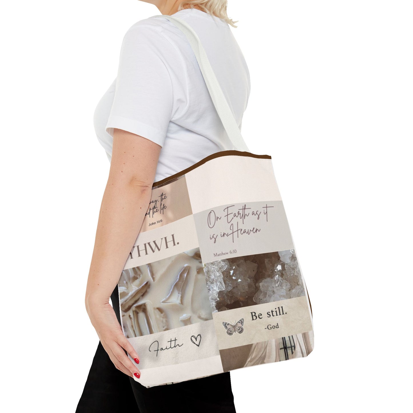 On earth as it is in heaven Tote Bag