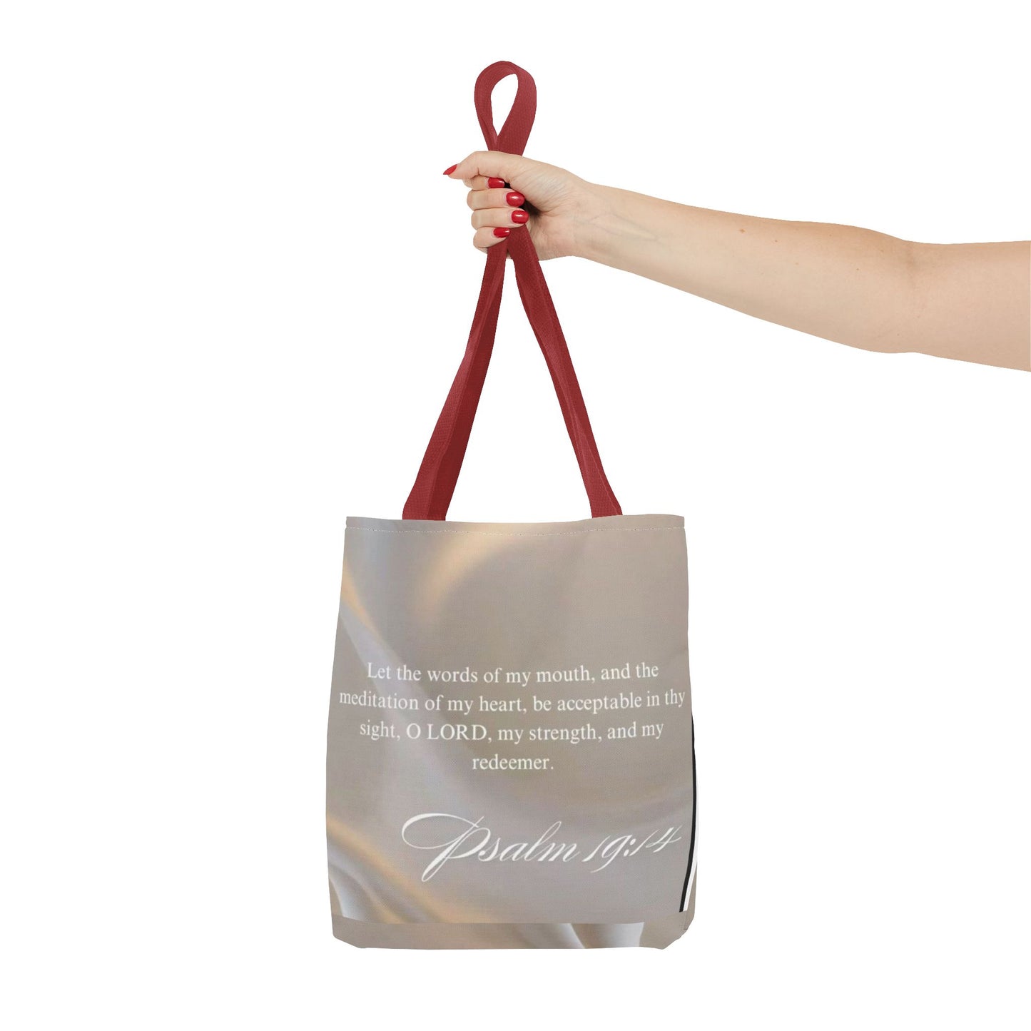 Meditation of my heart scripture Tote Bag psalm 19:14
