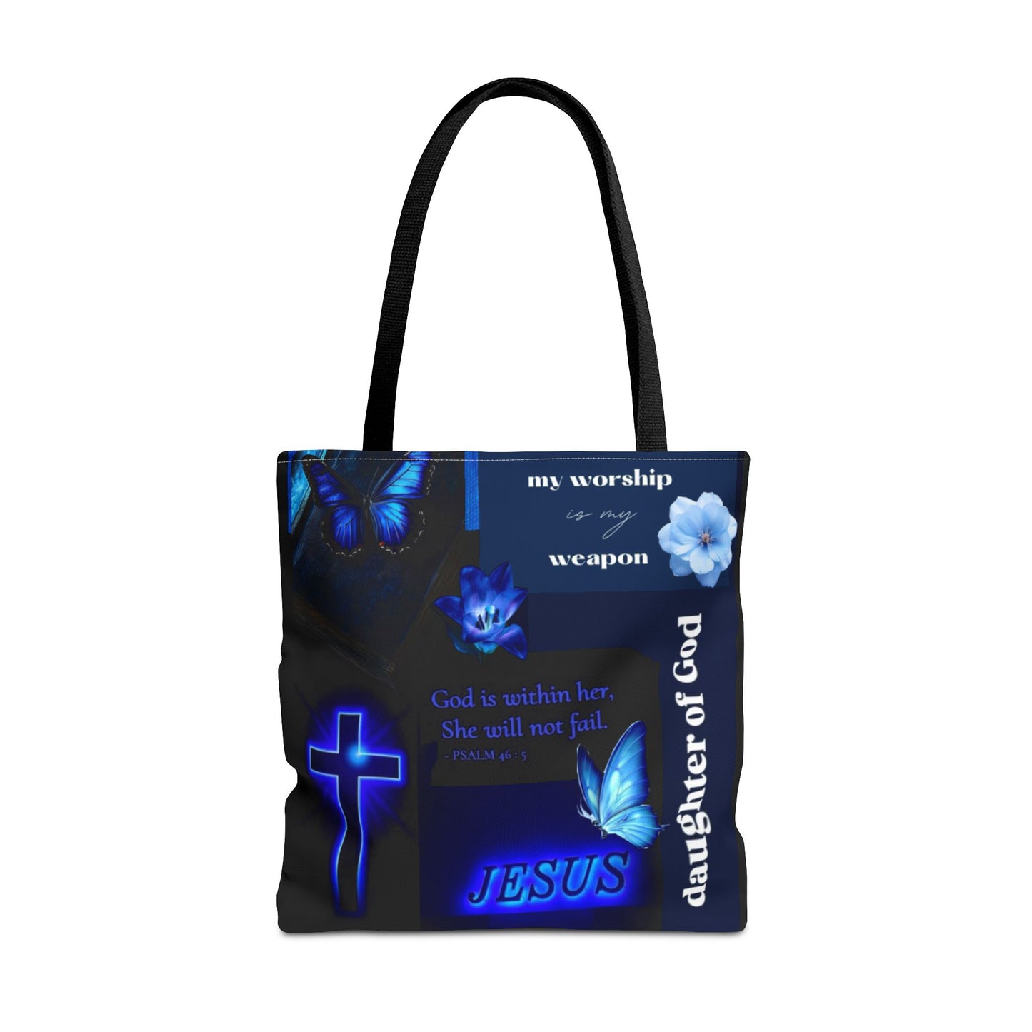 Inspirational Tote Bag for Christian Women - 'Daughter of God' Design