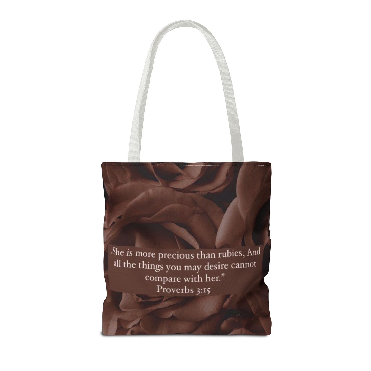 More precious than rubies Tote Bag proverbs 3:15