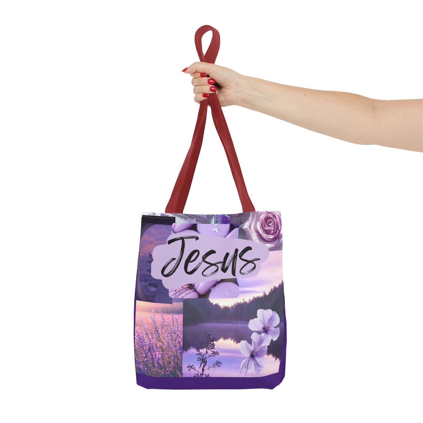 Jesus totes, calm, covered, and centered