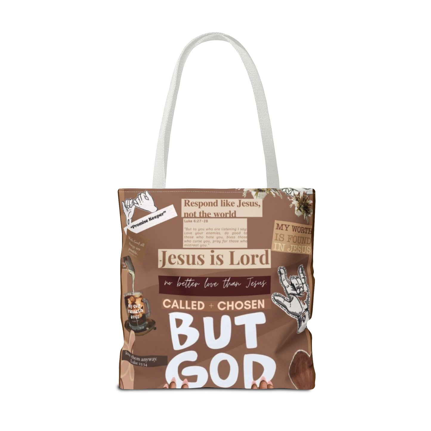 Inspirational Christian Tote Bag - 'Jesus is Lord' Design