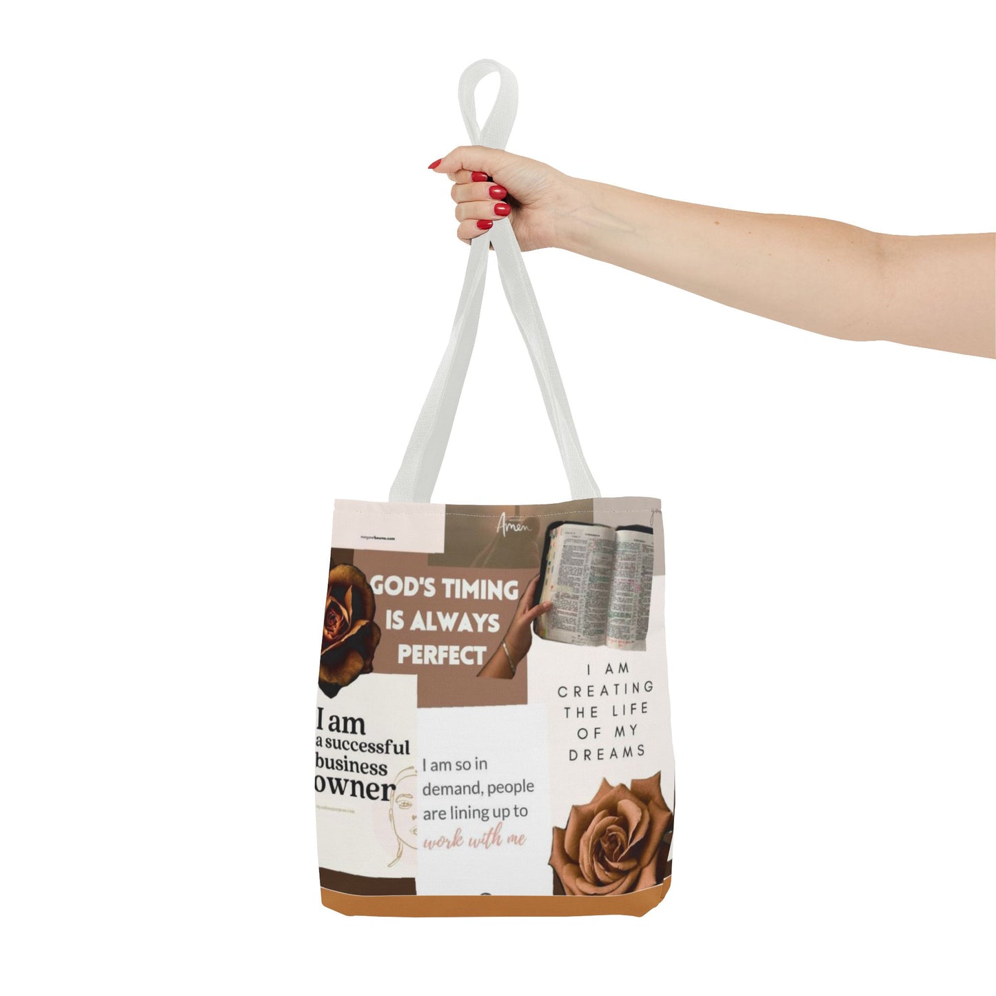 Inspirational Tote Bag for Goal-Driven Individuals
