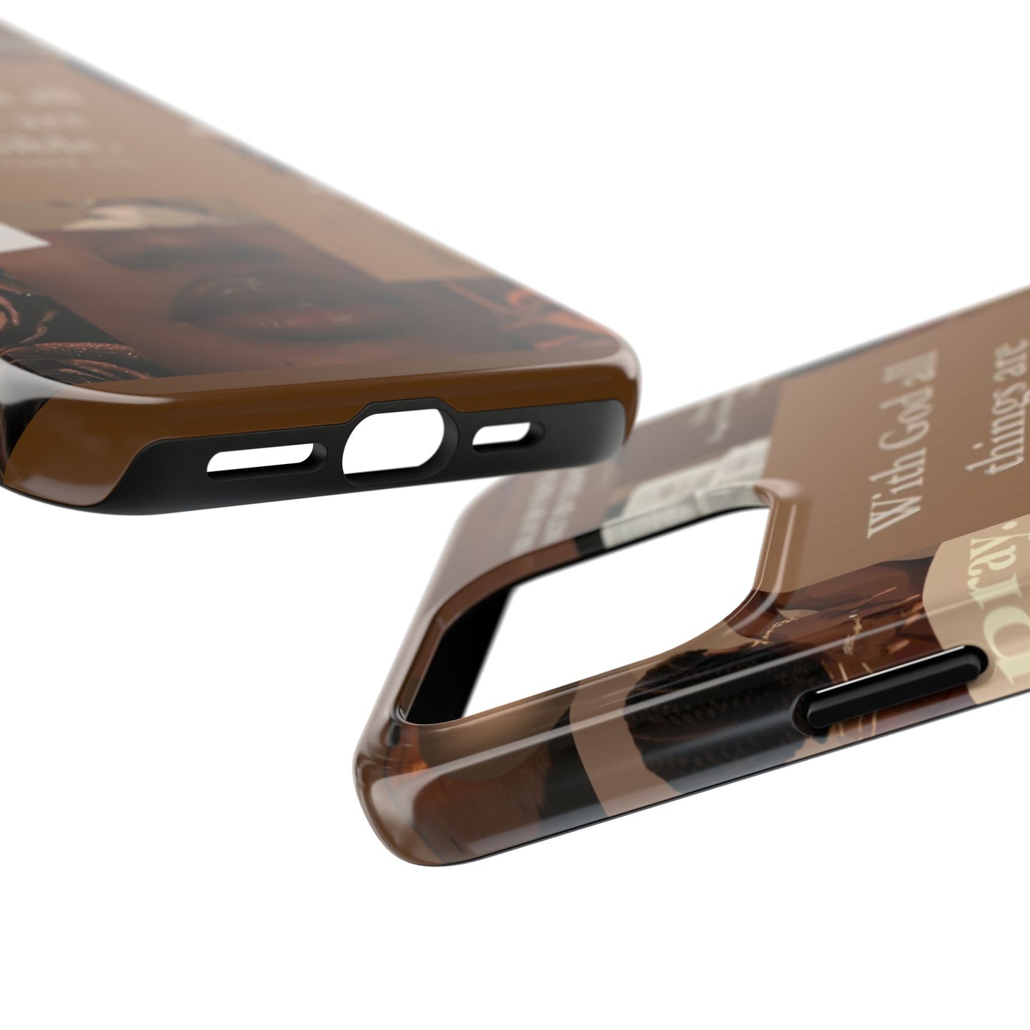 All things are possible phone case bold faith daily reminder