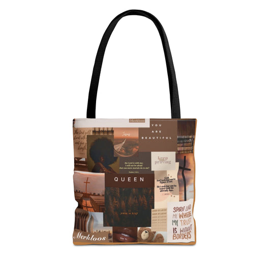 Jesus is king tote trust, beauty, identity