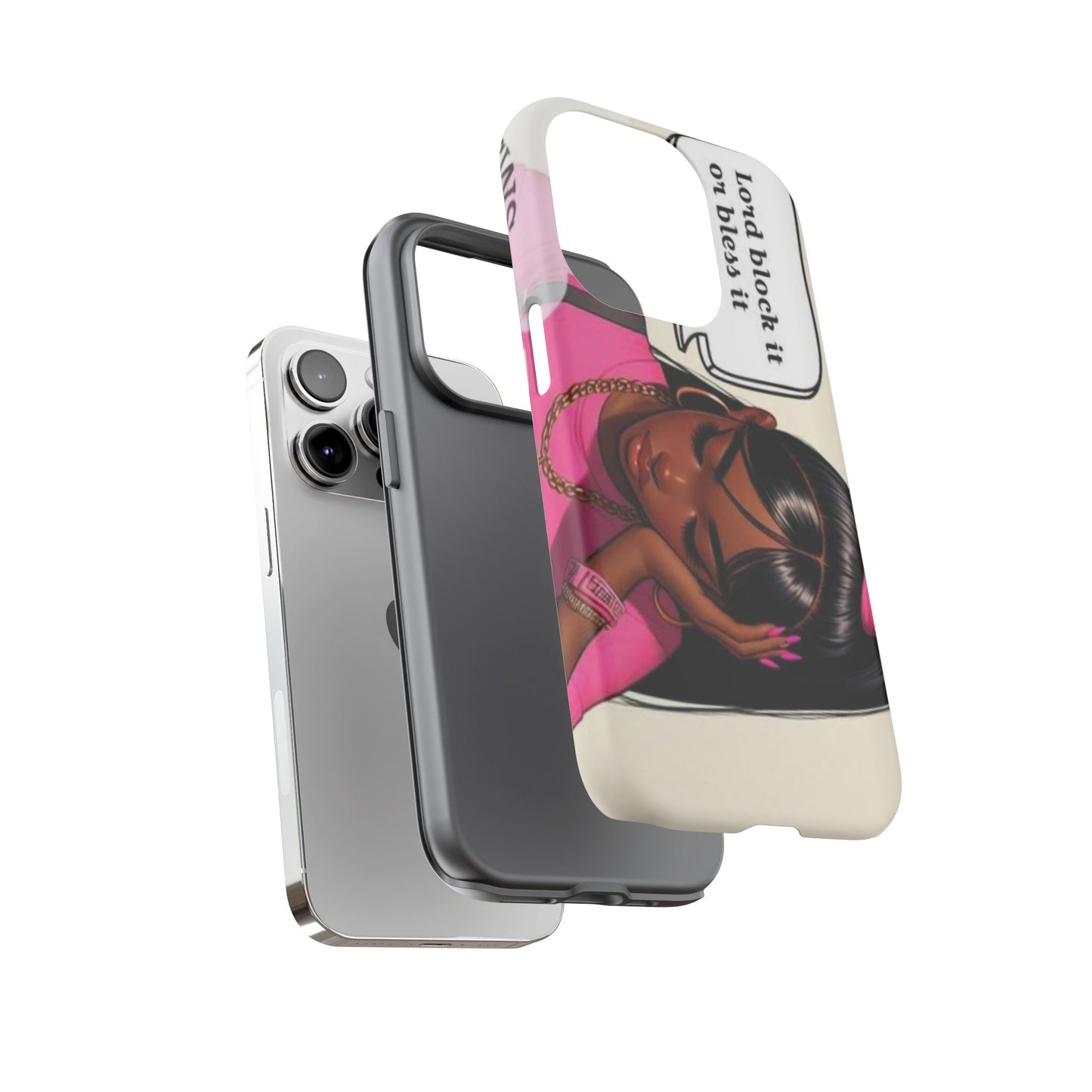 Lord block it or bless it phone Tough Cases