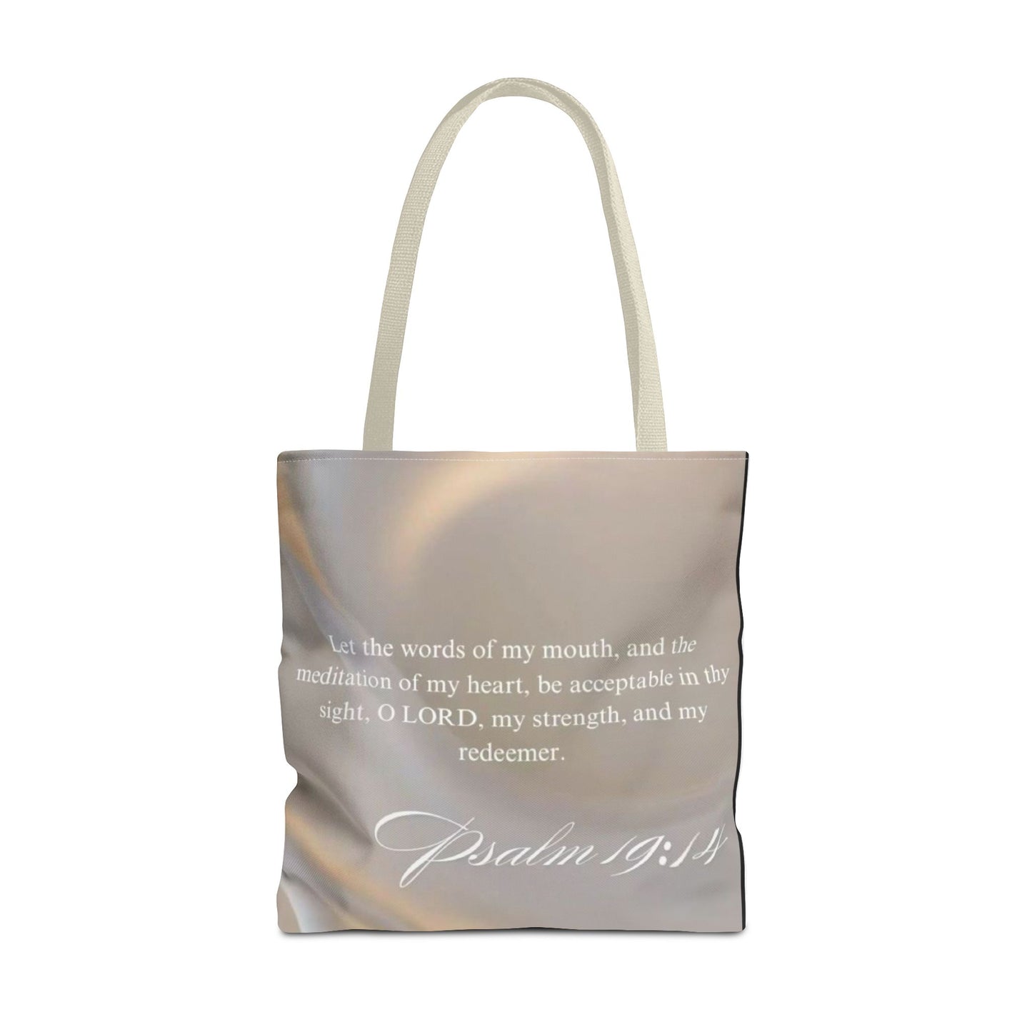 Meditation of my heart scripture Tote Bag psalm 19:14