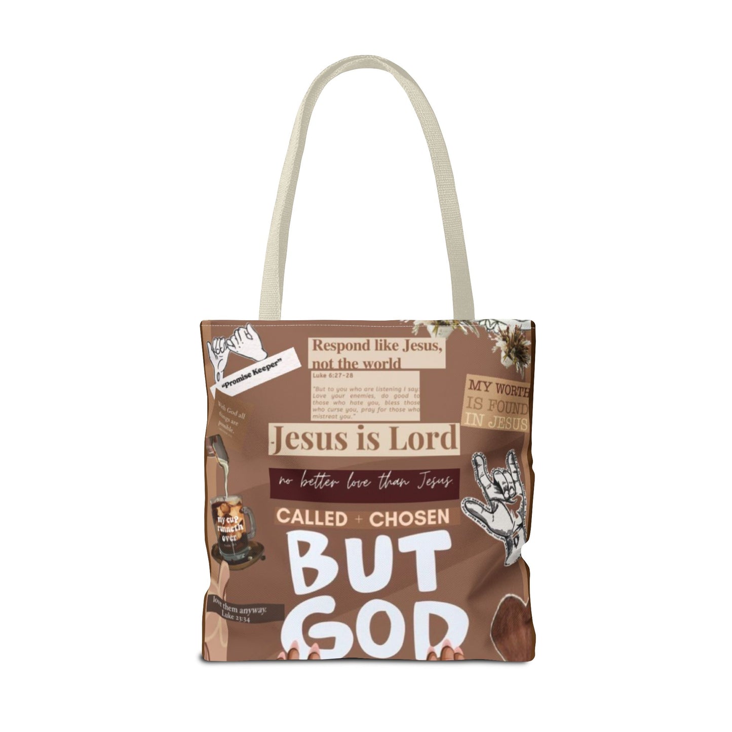 Inspirational Christian Tote Bag - 'Jesus is Lord' Design